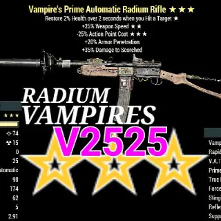 Weapon | V2525 Radium Rifle