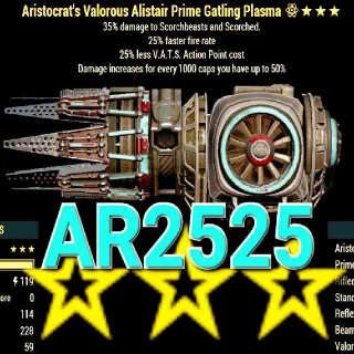 Weapon | AR2525 Gatling Plasma