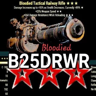 Weapon | B25ffr250drwr Railway
