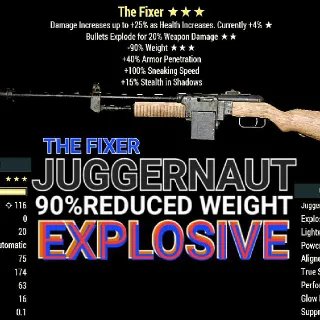 Juggernauts Explo 90 Fix