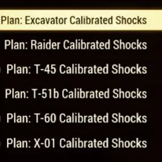Plan | Calibrated Shocks Bundle
