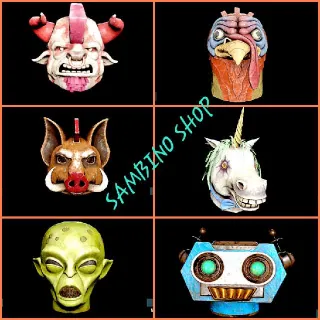 All 6 Common Mask