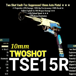 Tse15 10mm Pistol