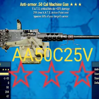 Weapon | Aa5025 50cal MG