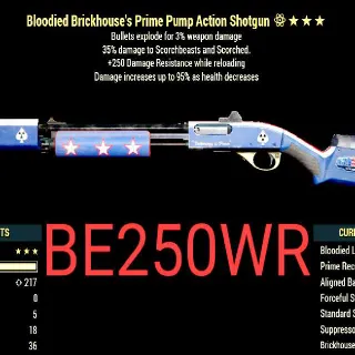 Weapon | Be250drwr Pump Shotgun