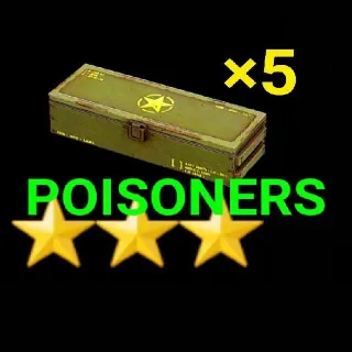 Poisoners ×5