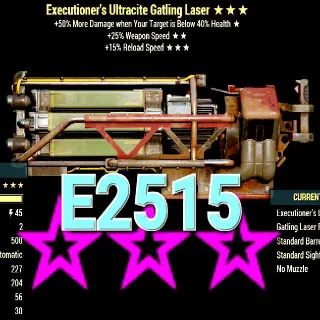Weapon | E2515 Gatling Laser