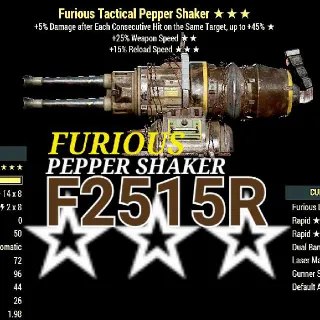 Weapon | F2515 Pepper Shaker