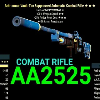 Aa2525 Combat Rifle