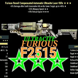 Weapon | F2515 Ultra Laser Rifle