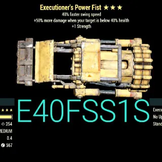 Weapon | E40fss1s Power Fist
