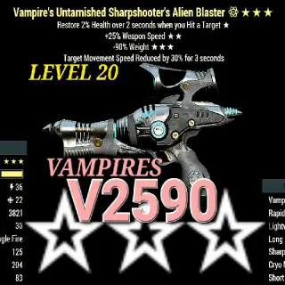 Weapon | V2590 Alien Blaster