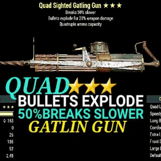 Weapon | Qe50bs Gatling Gun