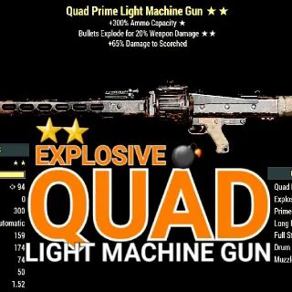 Weapon | Qe Light Machine Gun ⭐️⭐