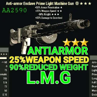 Weapon | AA2590 Light Machine Gun