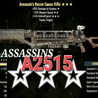 Weapon | A2515 Gauss Rifle