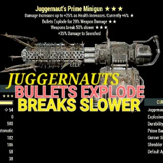 Weapon | Juge50bs Minigun