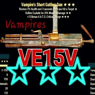 Weapon | Ve15v Gatling Gun