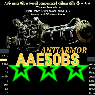 Weapon | Aae50break Railway Rifle