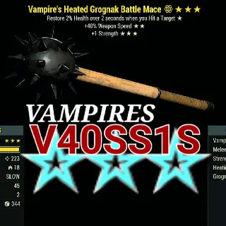 Weapon | V40FSS1S Grognaks Axe