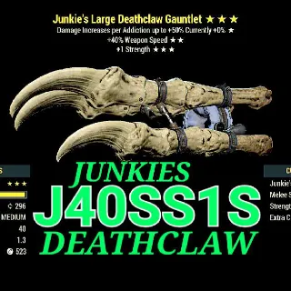 J40ss1s Deathclaw Gauntl