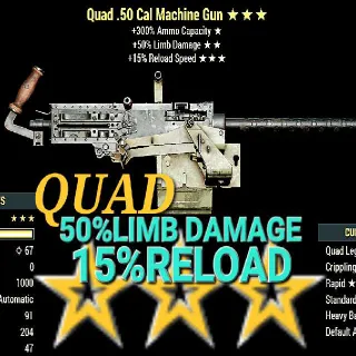 Weapon | Q5015 50cal Machine Gun