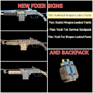 Plan | Fixers & Backpack Skins