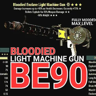 Be90 Light Machine Gun