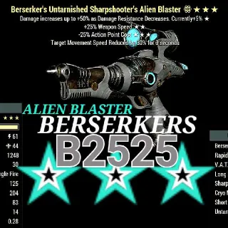 Weapon | BR2525 Alien Blaster