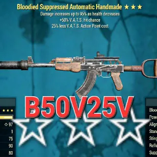 Weapon | B50v25 Handmade Rifle