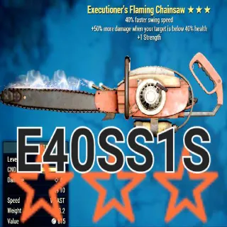 Weapon | E40SS1S CHAINSAW