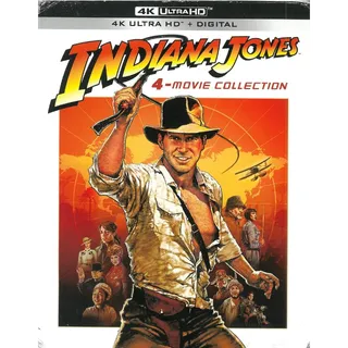 Indiana Jones 4-Movie Collection (4K UHD / iTunes or VUDU)