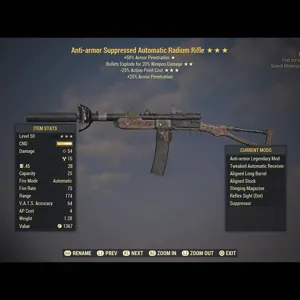 Weapon | AA E 25 Radium Rifle