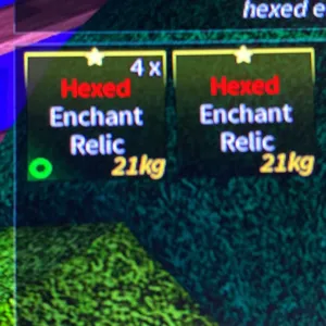 Fisch: 1x Hexed Relic