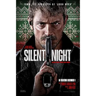 SILENT NIGHT 4K HD DIGITAL CODE – VUDU (REDEEMS AT MOVIEREDEEM SITE)