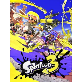 Splatoon 3 US eShop Digital Download Key