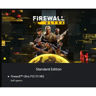 Firewall Ultra PS5 PS VR2