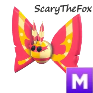 Mega Rosy Maple Moth