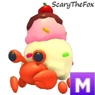 Mega Ice Cream Hermit Crab
