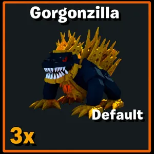 3x Gorgonzillas