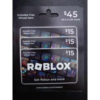 $45.00 Roblox - Roblox Gift Cards - Gameflip