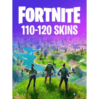 FORTNITE RANDOM 110-120 SKINS