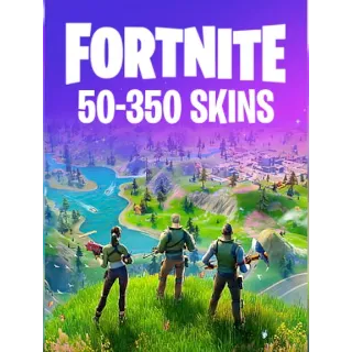 FORTNITE RANDOM 50-350 SKINS