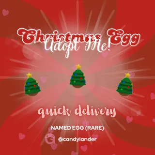 CHRISTMAS EGG : ADOPT ME