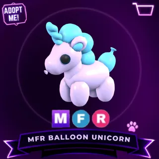 MFR BALLOON UNICORN