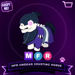 MFR UNDEAD JOUSTING HORSE