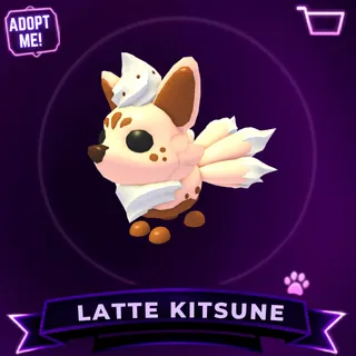 4x LATTE KITSUNE