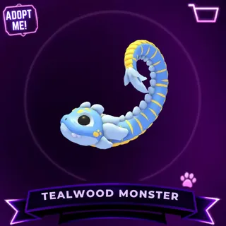 4x TEALWOOD MONSTER
