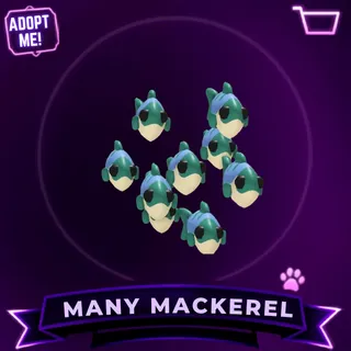 4x MANY MACKEREL