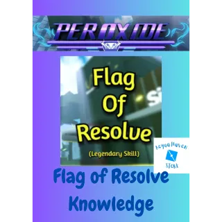 Flag of Resolve Knowledge - Peroxide